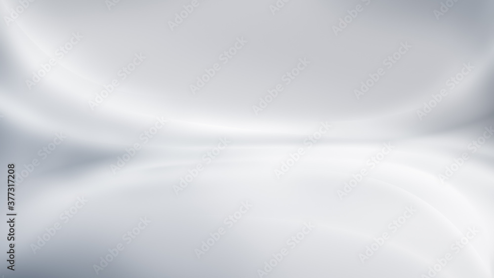 Poster abstract and modern gray background with brighter blurred curved lines. copy space. 4k resolution.