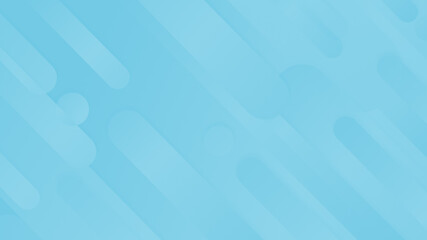 Abstract design with turquoise diagonal geometric shapes. Modern and trendy turquoise background in...