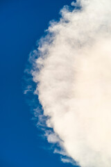 Clouds in Embalse del Porma, Leon province, Castilla y Leon, Spain, Europe