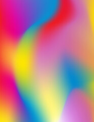 Vector abstract holographic background