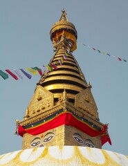 stupa in kathmandu country