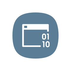 Fototapeta premium Coding - Icon