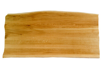 Exclusive natural wood worktop, empty of wood table top.