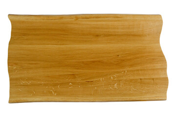 Exclusive natural wood worktop, empty of wood table top.