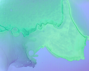 Ethereal Paint Texture. Liquid Ink Wash 