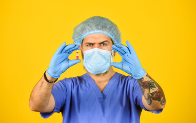 making virus test. developed vaccines. outbreak of new coronavirus in China. How virus is...