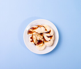 banana slices in syrup