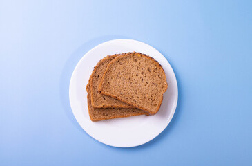 slices of whole meal bread