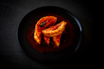 Radish Kimchi - Korean food