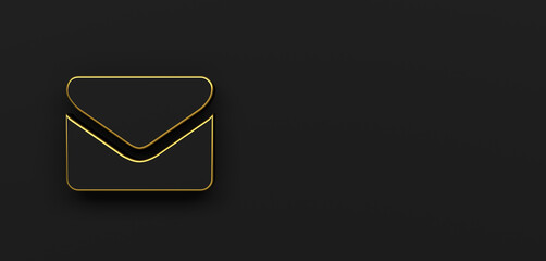 business contact icon symbol for internet as template - 3D Illustration