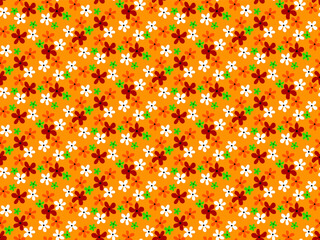 seamless flowers pattern, floral print.