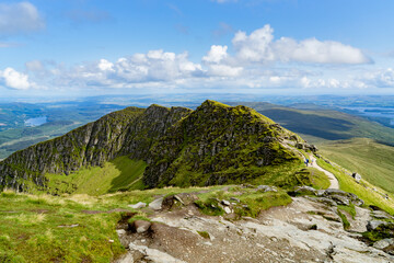 Fototapeta na wymiar View from the Scottish highlands