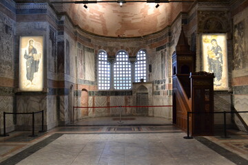 interior of the church