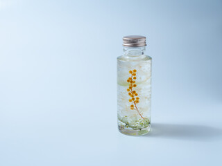 ミモザとアジサイのハーバリウム