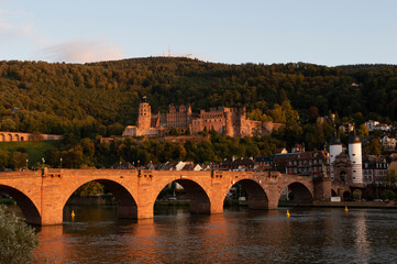 Heidelberg Brücke und Schloss