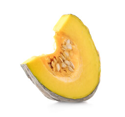 Thai pumpkin isolated on white background