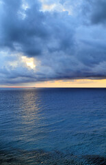 Obraz premium mediterranean sunset