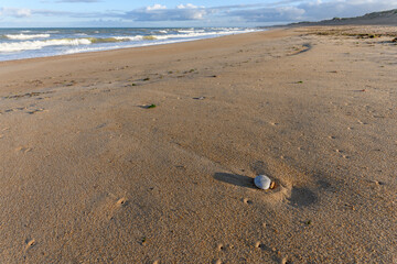 Beach on the Atlantic Ocean near Sables d'olonne