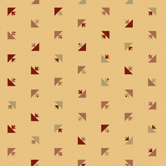 Abstract Color Halftone Dots generative art background illustration