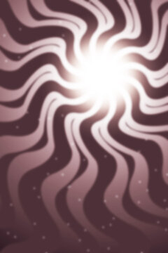Abstract illustration with sunbeam. Rays background.