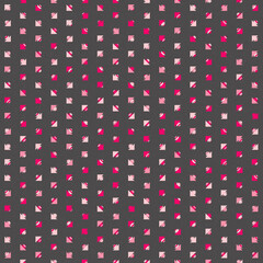 Abstract Color Halftone Dots generative art background illustration