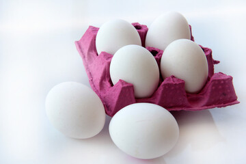 fresh organic eggs