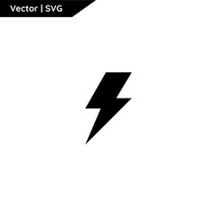 Weather icon with glyph style. Minimalist and elegant. Pure black and vector.