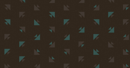 Abstract Color Halftone Dots generative art background illustration