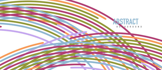 Аbstract moving colorful lines vector backgrounds for cover, placard, poster, banner or flyer