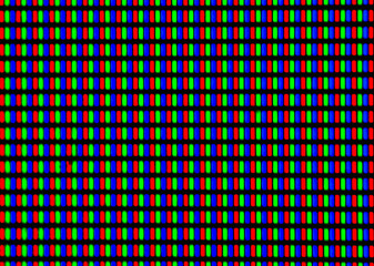 Macro of RGB Dots in Smart TV
