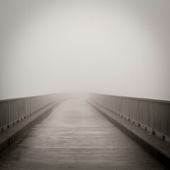 dam and fog