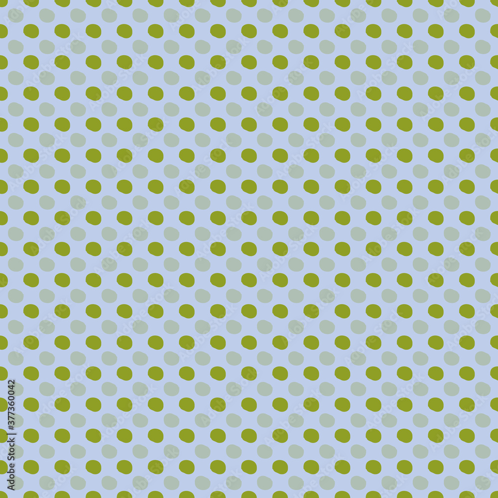 Poster green and shadow dots repeat pattern print background