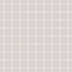Simple seamless background with geometric shapes. Retro style. Gray and white colors. Vector image