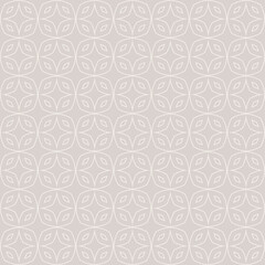 Decorative background, simple seamless pattern. Gray wallpaper texture. Vector graphics