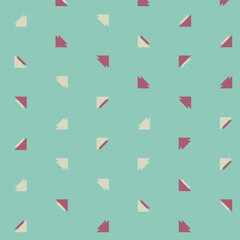 Abstract Color Halftone Dots generative art background illustration