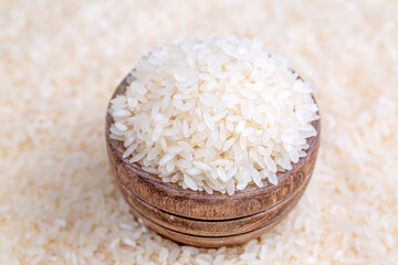 Close up of a rice background food
