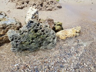 stones on the beach