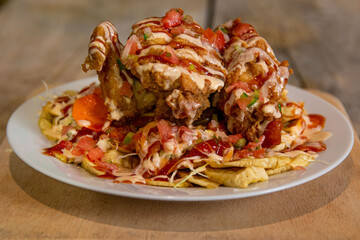 Pollo Frito con Tajadas