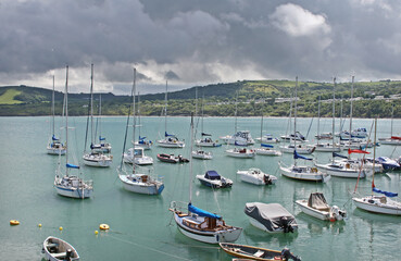 yachts at new quay 1