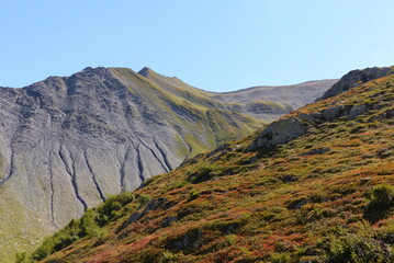 Fototapeta premium Montagne en automne