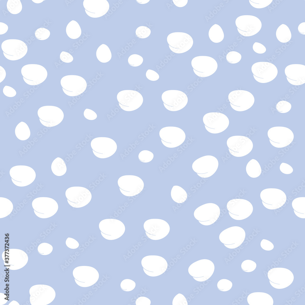 Poster white vector dots repeat seamless pattern print background