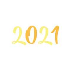 2021 flat style icon vector design