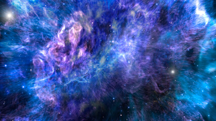 Fototapeta na wymiar Background of galaxies and nebula illustration