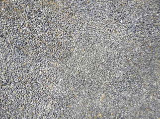 texture of gravel stones on ground background
