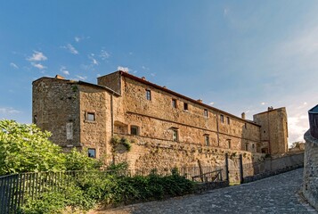 Fortezza Orsini in Sorano in der Toskana in Italien 
