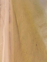 texture of the sand