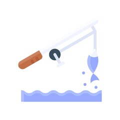 free time related medical jerms search scope with stand vector in flat style,