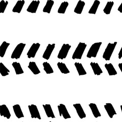 Gorizontal brushstrokes. Vector seamless pattern. Handdrawn with brush and traced. Black and white, customized color.  For printing on fabric or paper. Simple abstract graphic surface pattern design.
