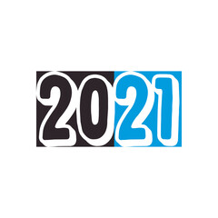 2021 flat style icon vector design