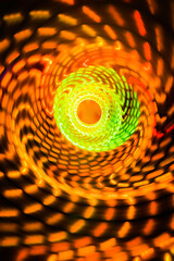 Trippy, Colorful Spiral. Vortex